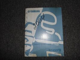 Yamaha YZ450FS YZF 450 FS Service Repair Shop Manual OEM LIT-11626-17-45 - $6.99