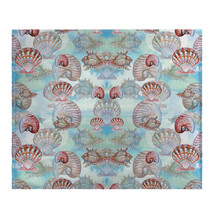 Betsy Drake Assorted Shells Throw Blanket - £55.38 GBP
