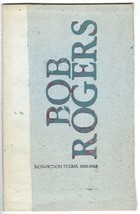 BOB ROGERS Non-Fiction POEMS &amp; RALPH DUNN By The BLOOD Chapbook LETTERPR... - £15.50 GBP