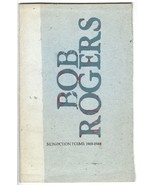 BOB ROGERS Non-Fiction POEMS &amp; RALPH DUNN By The BLOOD Chapbook LETTERPR... - £15.56 GBP