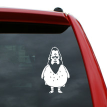 Bob&#39;s Burgers - Beefsquatch Vinyl Decal | Color: White | 5&quot; Tall - £3.98 GBP