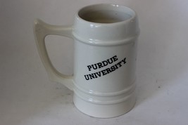 Vintage Purdue University Autumn Antics Juncti Juvant Beer Mug Stein - £14.08 GBP