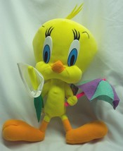 Wb Looney Tunes Springtime Tweety Bird 14&quot; Plush Stuffed Animal Toy New - £15.90 GBP