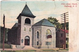 Grace Church Newburgh New York NY UDB Postcard D34 - £2.38 GBP