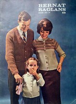 Bernat Raglans Book #97 / 1961 Emile Bernat &amp; Co /. Knitting Patterns - £3.58 GBP