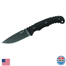 COAST F402 4" Stainless Steel Fixed Blade Knife w/ Sheath, Black - $34.10