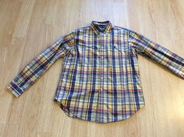 Shirt Ralph Lauren Classic Fit Men’s Sz L Long Sleeve Plaid - £11.25 GBP