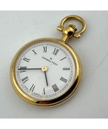 Vintage Hamilton Pendant Pocket Watch Women Gold Tone Quartz Analog New ... - $156.42 CAD