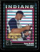 2004 Topps Chrome Black Refractor Baseball Card #320 Casey Blake Indians - £13.40 GBP