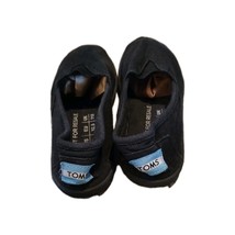 TOMS Youth Classic Slip-Ons – Black – Size 1 - €3,39 EUR