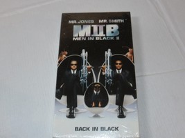Men in Black II VHS 2002 Rated-PG13 Sci-Fi &amp; Fantasy Will Smith Tommy Lee Jones - £12.33 GBP