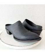 Lane Plain Jane Mule Womens 7.5 Black Cowboy Boots Short Western Cowgirl... - $167.65 CAD