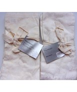 World Market Winter Soiree Napkins Cream/Gold Accents Set of 8 NWT - $6.99
