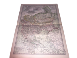 Vintage Turkey Rumania Servia Map Century Dictionary And Cyclopedia 1906 20154 - £15.56 GBP