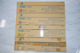 OEM Konica Minolta Bizhub C654,C654e,C754 TN711MMYY Magenta &amp; Yellow Toner Set - £175.16 GBP