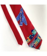 Save the Children Men’s Classic Child Designed Airplane Silk Necktie Off... - £17.26 GBP