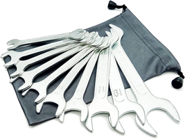 Super-Thin Open End Wrench Set, Metric 10-Piece, 8Mm to 24Mm, Ultra-Slim... - $22.51