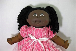 Vintage 1984 Martha MN Thomas African American Cabbage Patch Original Baby Doll  - £46.89 GBP