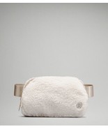 Lululemon Everywhere Sherpa Fleece Belt Bag Natural Ivory / Trench USA A... - £45.50 GBP