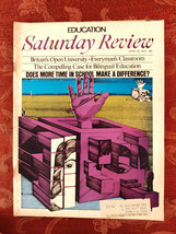 Saturday Review Edu April 29 1972 Tennessee Williams Jim Gaines David Sh API Ro - £15.56 GBP