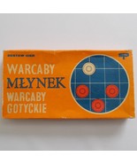Vintage Polish Checkers Foreign Board Game Warcaby Mlynek Gotyckie Incom... - £15.52 GBP