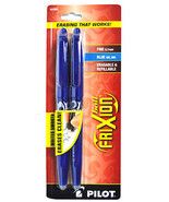 Pilot Frixion Pen Blue 2 Pack Fine Point 0.7mm Heat Erase - $9.44 CAD