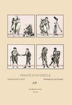 Popular Styles of Eighteenth Century France by Auguste Racinet - Art Print - £17.17 GBP+