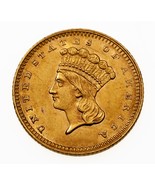 1862 G $ 1 Type 2 Or Indien Princesse En Au État - $15,769.04 MXN