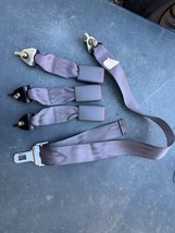 96-00 Honda Civic sedan Rear Seat Belt Buckles With Center strap LIight ... - €30,30 EUR