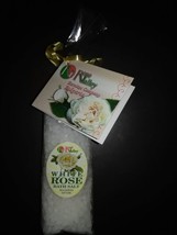 Rose Valley Bath Salts With White Bulgarian Rose Essential Oil&amp; Pomorie Lye 100g - £2.65 GBP