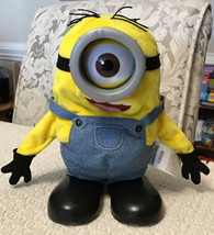 Thinkway Toys Despicable Me TUMBLIN&#39; STUART - Voice Activated Interactive Plush - £25.24 GBP