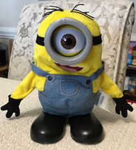 Thinkway Toys Despicable Me TUMBLIN&#39; STUART - Voice Activated Interactive Plush - £25.31 GBP