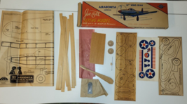 Vintage 1940&#39;s Joe Ott AIRABONITA Balsa Flying Model Airplane Kit 2206  22&quot; WWII - £26.12 GBP