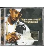 FABOLOUS &quot;FROM NOTHIN&#39; TO SOMETHIN&#39;&quot; 2007 PROMO CD ALBUM 15 TRACKS *SEALED* - £10.76 GBP