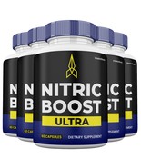 Nitric Boost Blood Flow Support Capsules Extra Strength Supplement 5 Pack - $111.90