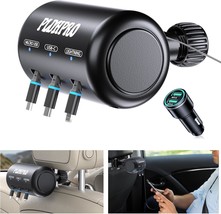 Uber Accessories for Car 3 in 1 Backseat Car Charging Station Box with Q... - $78.51