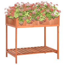  Herb Planter Brown Solid Firwood, Plywood Medium Herb Planter - €127,84 EUR