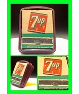 Vintage Bakelite Pocket Table Top Match Holder w/ Vintage Ad Matchbook 7... - £27.23 GBP