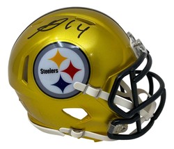 George Pickens Unterzeichnet Pittsburgh Steelers Flash Mini Speed Helm JSA - £100.76 GBP