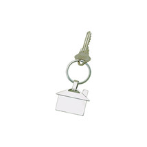 Creative Gifts International 3 in. House Shaped Key Chain, Nickel Plated... - $21.02
