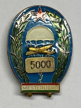 Hungary, Master, Parachutist, Para Wing, Communist Era, 5000 Jumps, Vintage - £34.99 GBP