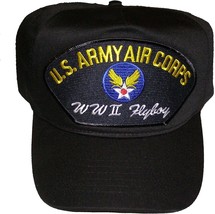 US ARMY AIR CORPS USAF AIR FORCE WWII FLY BOY WORLD WAR 2 TWO HAT CAP VE... - £18.16 GBP