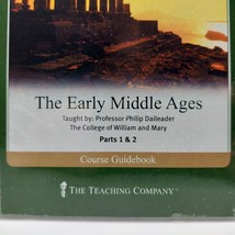 The Early Middle Ages Parts 1-2 DVD &amp; Guidebook The Great Courses History - £14.90 GBP