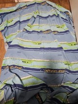 Lightyears Ahead Fitted Twin Sheet Blue And Green - $8.32