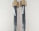 (Lot of 2) Ikea Olov Leg Adjustable 23⅝ - 35⅜&quot; Steel/Poly Black 302.643.... - £53.79 GBP