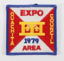 Vintage 1979 Ouachita Expo Area III Blue Boy Scouts America BSA Camp Patch - £9.37 GBP