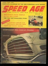 Speed Age 3/1959-Chrysler 300E-NASCAR-Indy Cars-Dodge D-500-Bettenhausen-VG - £23.97 GBP