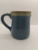 Burton Burton Art Pottery Blue Christian Fish Coffee Mug Walk With The Lord Blue - £11.10 GBP