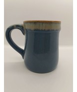 Burton Burton Art Pottery Blue Christian Fish Coffee Mug Walk With The L... - £10.90 GBP