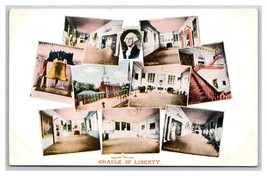 Multiview Cradle Of Liberty Philadelphia Pennsylvania PA UNP DB Postcard N20 - £6.29 GBP
